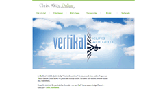 Desktop Screenshot of christaktiv.com